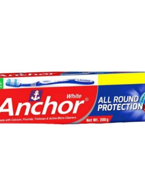 Anchor White 200Gram Toothpaste with Free ToothBrush