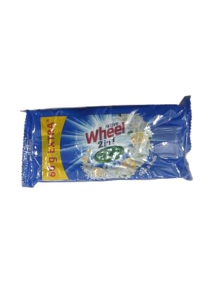 Wheel 2 in 1 Detergent Bar ( Cake ) 240Gram