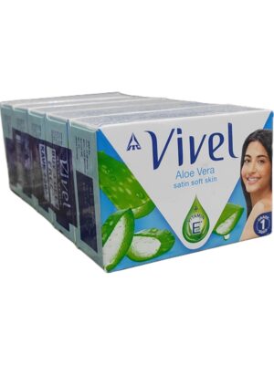 Vivel Aloe Vera Soap 90gram 5 pieces