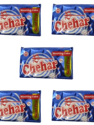 Chehar Detergent Bar ( Cake ) 180g* 5 piece ( pcs. )