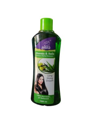 Herb's sheetal Aloevera & amla 1 liter shampoo