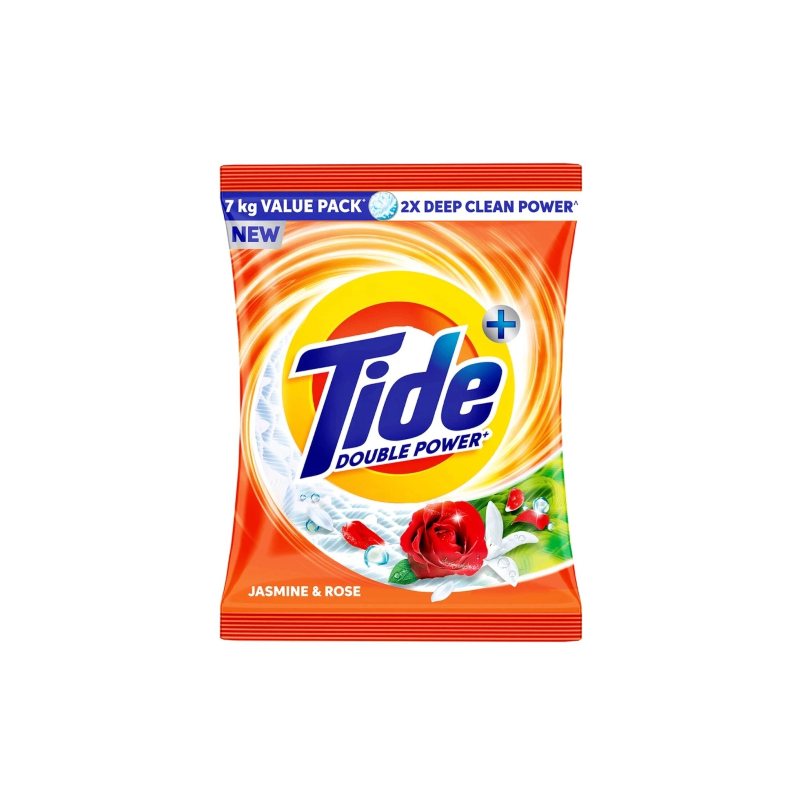 Tide Double power 7kg jasmin & rose Detergent powder